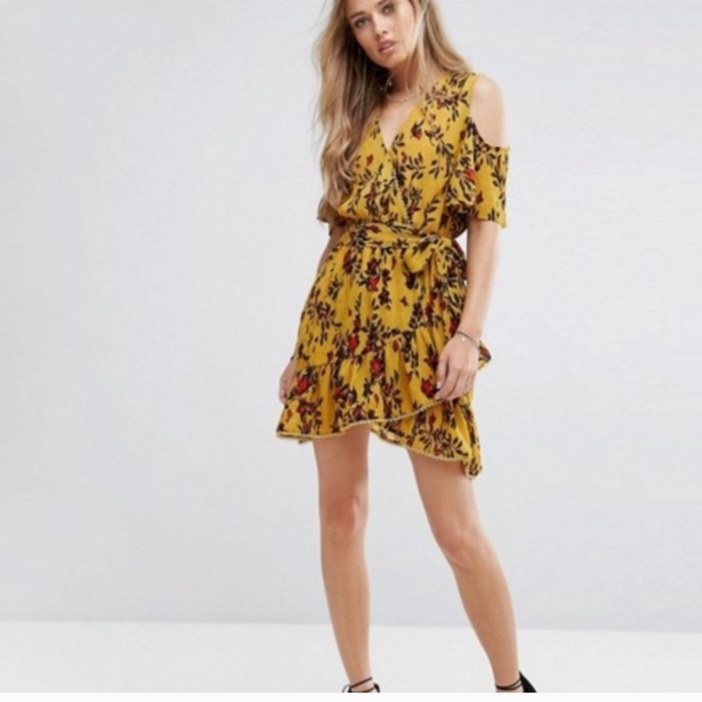Foxiedox floral off shoulder dress